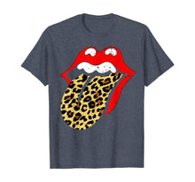 Load image into Gallery viewer, Red Lips-Leopard Tongue-iconic band Vintage men women T-Shirt