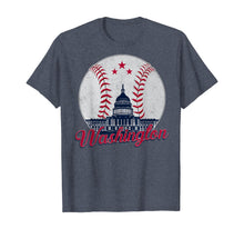 Load image into Gallery viewer, Washington Baseball Vintage Distressed National T-Shirt