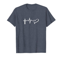 Load image into Gallery viewer, Faith Hope Love Tattoo Style Christian Shirt