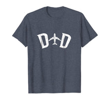 Load image into Gallery viewer, Mens Pilot Dad Airplane Couple Family Father Matching T-Shirt