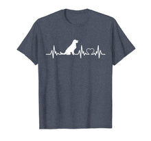 Load image into Gallery viewer, Golden Retriever Heartbeat Love My Golden Retriever T-Shirt