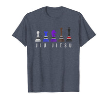 Load image into Gallery viewer, Jiu Jitsu Training Shirt for Chess, Gift for BJJ with Text
