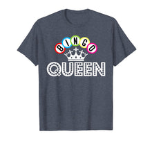 Load image into Gallery viewer, Bingo T-Shirt Bingo Queen Crown Tee Shirt Bingo Balls Gift