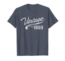 Load image into Gallery viewer, Vintage Made In 1969 T-Shirt 49th Birthday Gift
