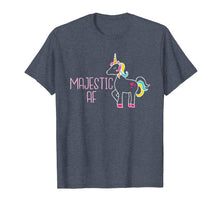 Load image into Gallery viewer, Funny Adult Unicorn Shirt Majestic AF