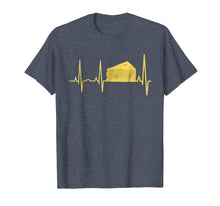 Load image into Gallery viewer, Cheese Heartbeat Shirt - Funny Cheese Lover Gift Tee