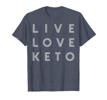 Load image into Gallery viewer, Ketones T-Shirt Keto Tshirt Low Carb Tee Diet Fitness Gift