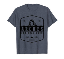 Load image into Gallery viewer, Arches National Park Tshirt Hiking Wanderlust Tee