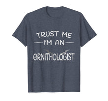 Load image into Gallery viewer, Ornithologist Funny Birding Twitching Bird Watching T Shirt