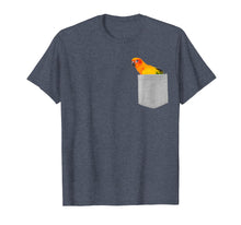 Load image into Gallery viewer, Animal in Your Pocket Sun Conure Parrot t shirt