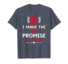 Load image into Gallery viewer, Cool 20th Wedding Anniversary Gift for Husband Wife T-Shirt