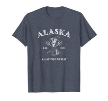 Load image into Gallery viewer, Alaska AK T-Shirt Vintage Mermaid Nautical Tee