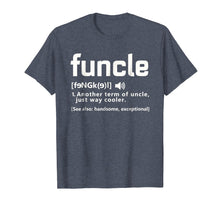 Load image into Gallery viewer, Mens Funcle Definition T-shirt Proud Gift For Uncle