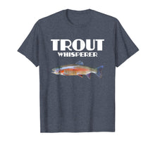 Load image into Gallery viewer, Trout Fishing Shirt - Steelhead Rainbow Trout Whisperer Gift
