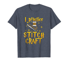 Load image into Gallery viewer, I Practice Stitch Craft Cross Stitch T-Shirt Funny Gift