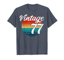Load image into Gallery viewer, 1977 Retro Vintage 42th Birthday Gift T Shirt