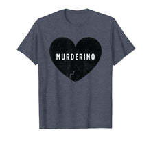 Load image into Gallery viewer, Murderino Shirt - Black Distressed Heart