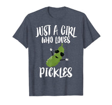 Load image into Gallery viewer, Just A Girl Who Loves Pickles Pickle Women Gift T-Shirt
