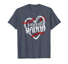 Load image into Gallery viewer, Womens Baseball NANNY, Baseball Tshirt for Women