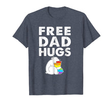 Load image into Gallery viewer, Free Dad Hugs T Shirt LGBT Bear Pride