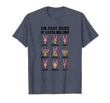 Load image into Gallery viewer, Bob's Burgers Many Moods Of Louise Belcher T-shirt