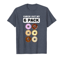 Load image into Gallery viewer, Check Out My Six Pack Donut Funny Gym Shirt