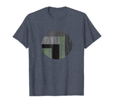 Load image into Gallery viewer, Distressed Segmented Circle No Words Just Graphic T-shirt