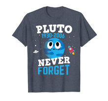 Load image into Gallery viewer, Pluto Never Forget Shirt Astronomy Science Space Geek Shirt