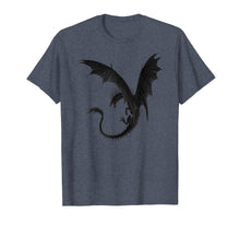Load image into Gallery viewer, The Dreaming Dragon Black Dragon T-Shirt