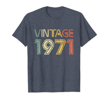 Load image into Gallery viewer, Vintage 1971 48 Years Old Gift Birthday T-Shirts