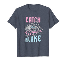 Load image into Gallery viewer, Catch This Momma At Lake Fishing Canoe Fisherwoman T-Shirt