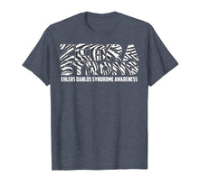 Load image into Gallery viewer, Cute Zebra Strong Ehlers Danlos Syndrome Awareness Tee Gift