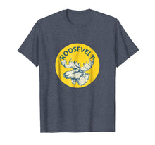 Load image into Gallery viewer, Teddy Roosevelt Shirt Bull Moose Party Campaign Tee