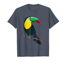 Load image into Gallery viewer, Beautiful Keel-billed Toucan Bird Tucan T Shirt Costa Rica