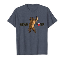 Load image into Gallery viewer, Bear Pong Shirt Grizzly Bear Beer Pong Champion T Shirt