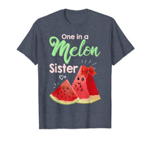 Load image into Gallery viewer, One In A Melon Sister Shirt Funny Watermelon T Shirt