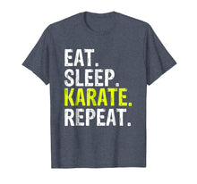 Load image into Gallery viewer, Eat Sleep Karate Repeat Gift T-Shirt