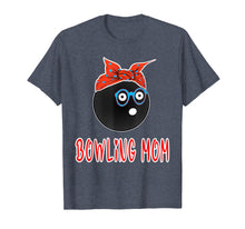 Load image into Gallery viewer, Funny Bowling Mom Wears Bandana Gift Shirt Mothers Day 2019