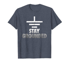 Load image into Gallery viewer, Stay Grounded Funny Electrical Symbol Shirt for Engineers