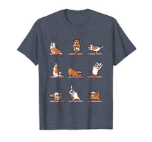 Load image into Gallery viewer, English Bulldog Yoga Puppy Yoga Poses and Meditation T-Shirt