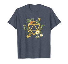 Load image into Gallery viewer, Geeky Polyhedral D20 Dice Set Plant Nerdy T-Shirt