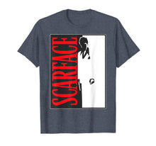 Load image into Gallery viewer, Scarface Black and White Movie Poster Graphic T-Shirt