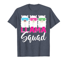Load image into Gallery viewer, Retro 1980s Llama Shirt Funny Cute Llama Squad Birthday Gift
