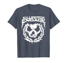 Load image into Gallery viewer, The-Killswitch Skull Leaves T-Shirt Black Engage Cool