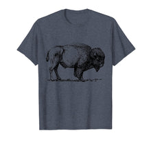 Load image into Gallery viewer, Buffalo T-Shirt American Bison Classic Print Tee