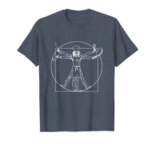 Load image into Gallery viewer, Chef T-Shirt Vitruvian Man Da Vinci Funny Cooking Gift