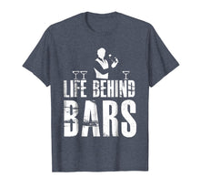 Load image into Gallery viewer, Life Behind Bars Bartender T-Shirt Funny Bartending Tees