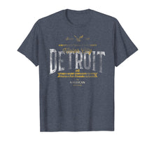 Load image into Gallery viewer, Detroit Tshirt Retro College-Style Detroit MI 1701 T-shirt