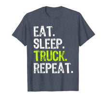 Load image into Gallery viewer, Eat Sleep Truck Repeat Trucker Gift T-Shirt