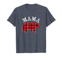 Load image into Gallery viewer, Red Plaid Mama Bear Matching Buffalo Pajama Shirt